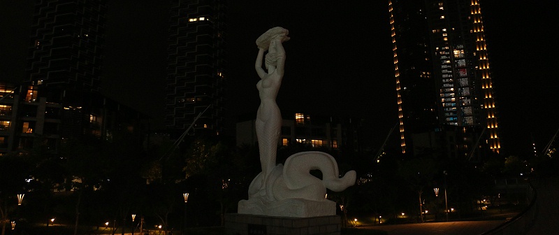 從蓮花山小平像論公共雕塑燈光照明設計和城市亮化工程-2