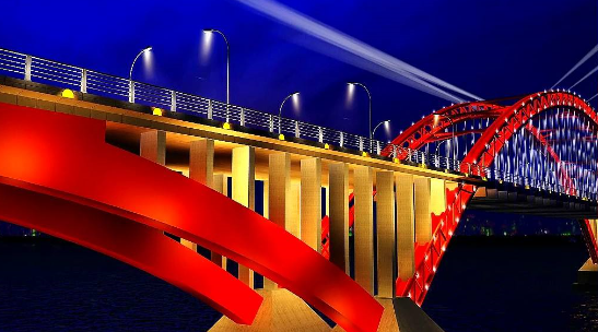 橋梁照明在設計的過程中應該如何突出靈動感？